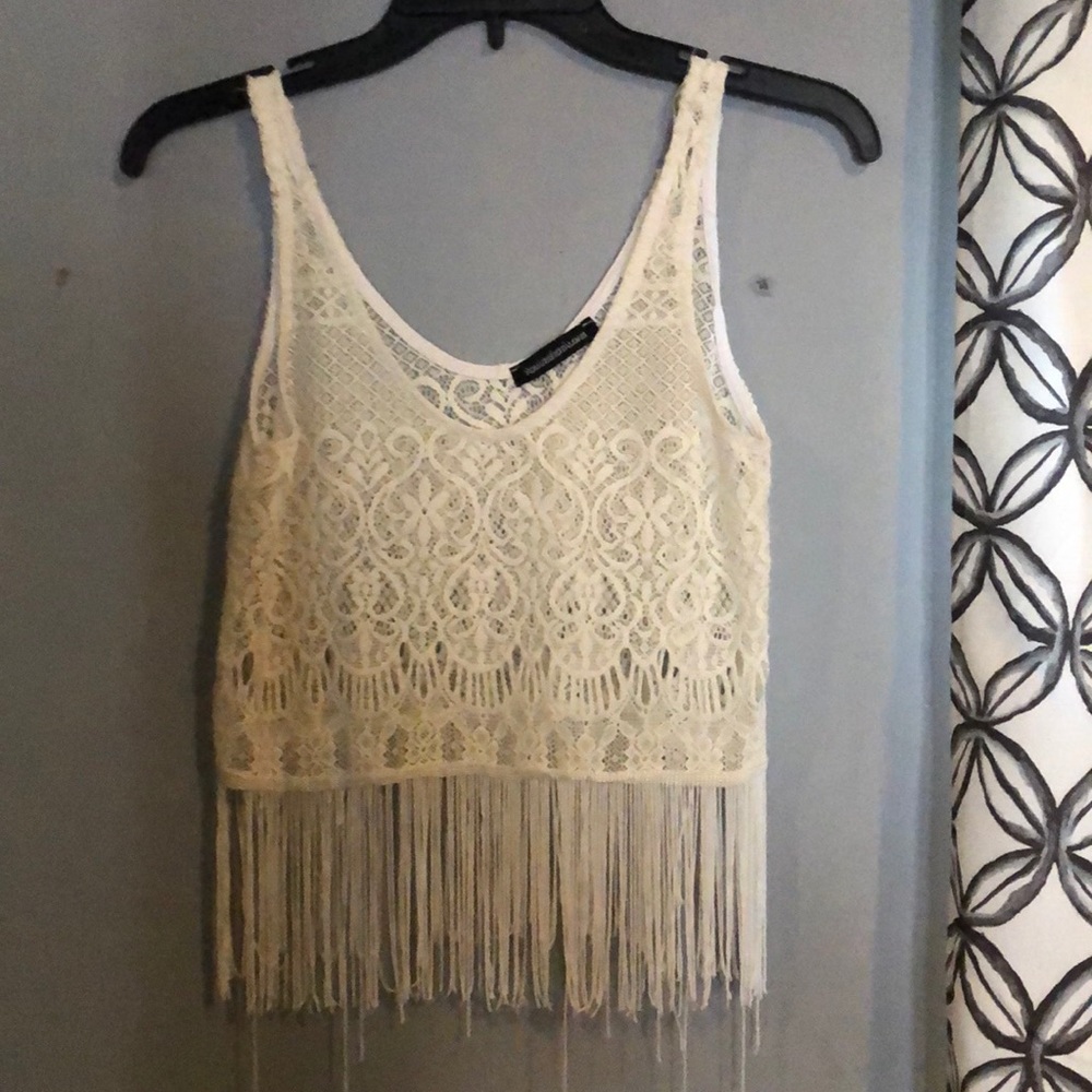 Cropped festival tank!